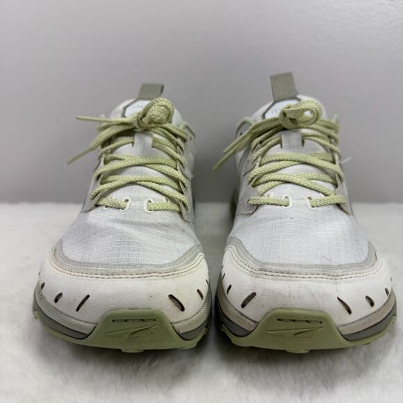 Altra Lone Peak 6 Women’s Trail Running Shoes – White/Green Size 8.5 - Picture 3 of 10
